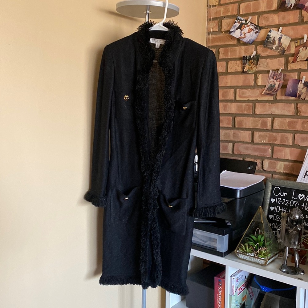 St. John by Marie Gray Long open cardigan